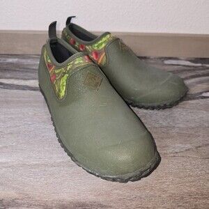 Muck Boot Company Muckster Low Garden Shoes Women’s 7 Green Slip-On Outdoor
